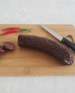 Trockenwurst mit Chili