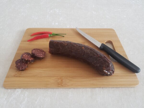 Trockenwurst mit Chili