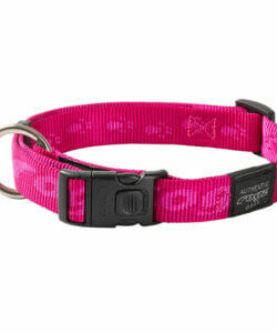 Rogz Halsband XL pink